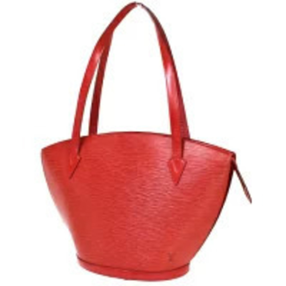 Louis Vuitton Saint Jacques Shoulder Bag Epi Leather Castilian Red